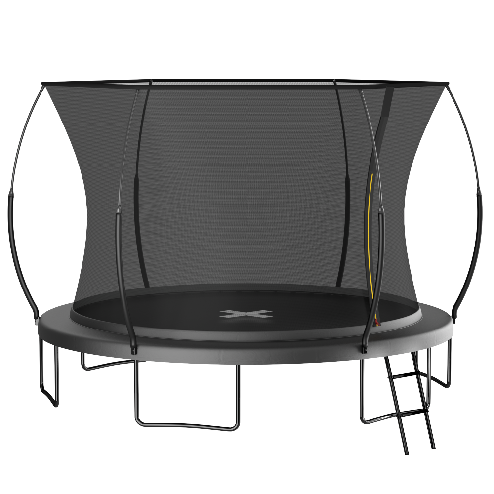 YC 14FT Springfree no Gap Trampoline- Black