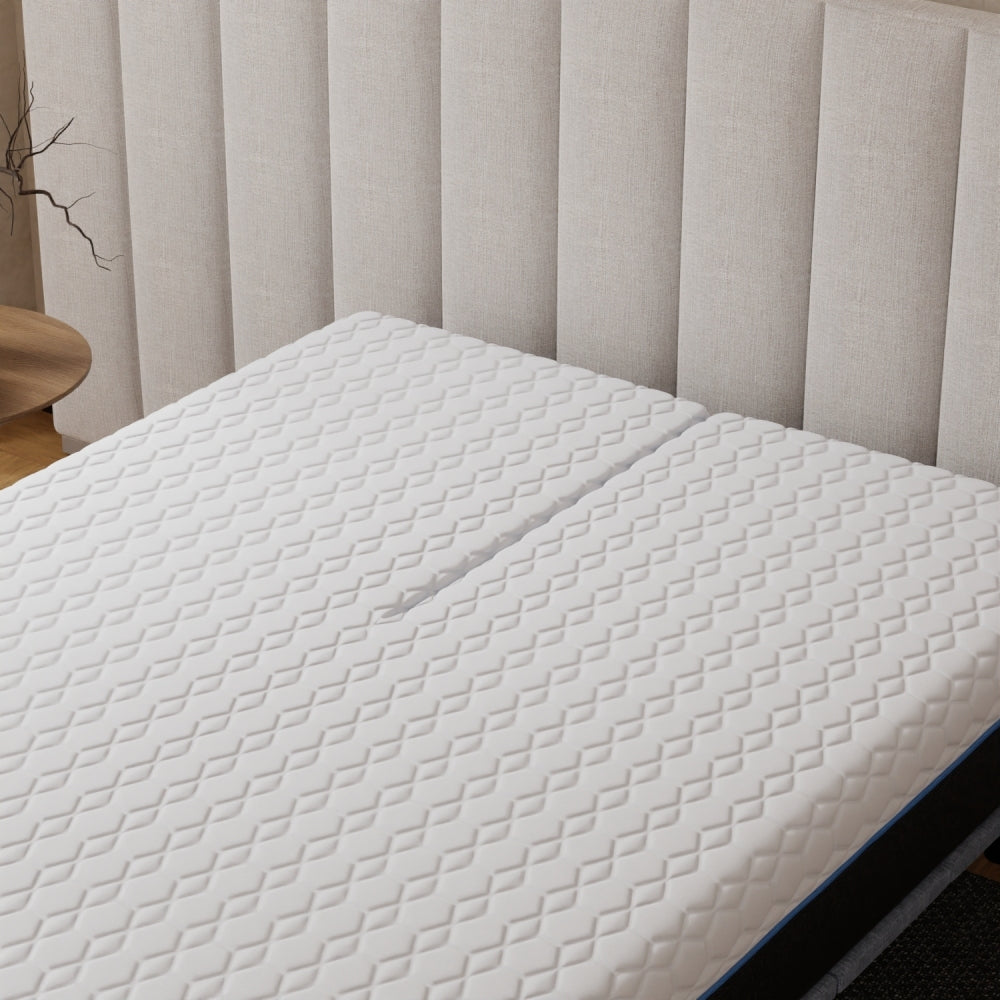 Copper Infused 12 Inch Soft Memory Foam Split Top Queen Mattress