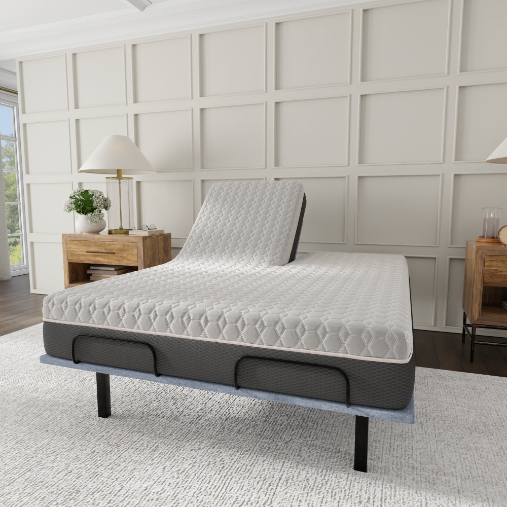 Copper Infused Hybrid 12 Inch Soft Memory Foam Split Top King Mattress