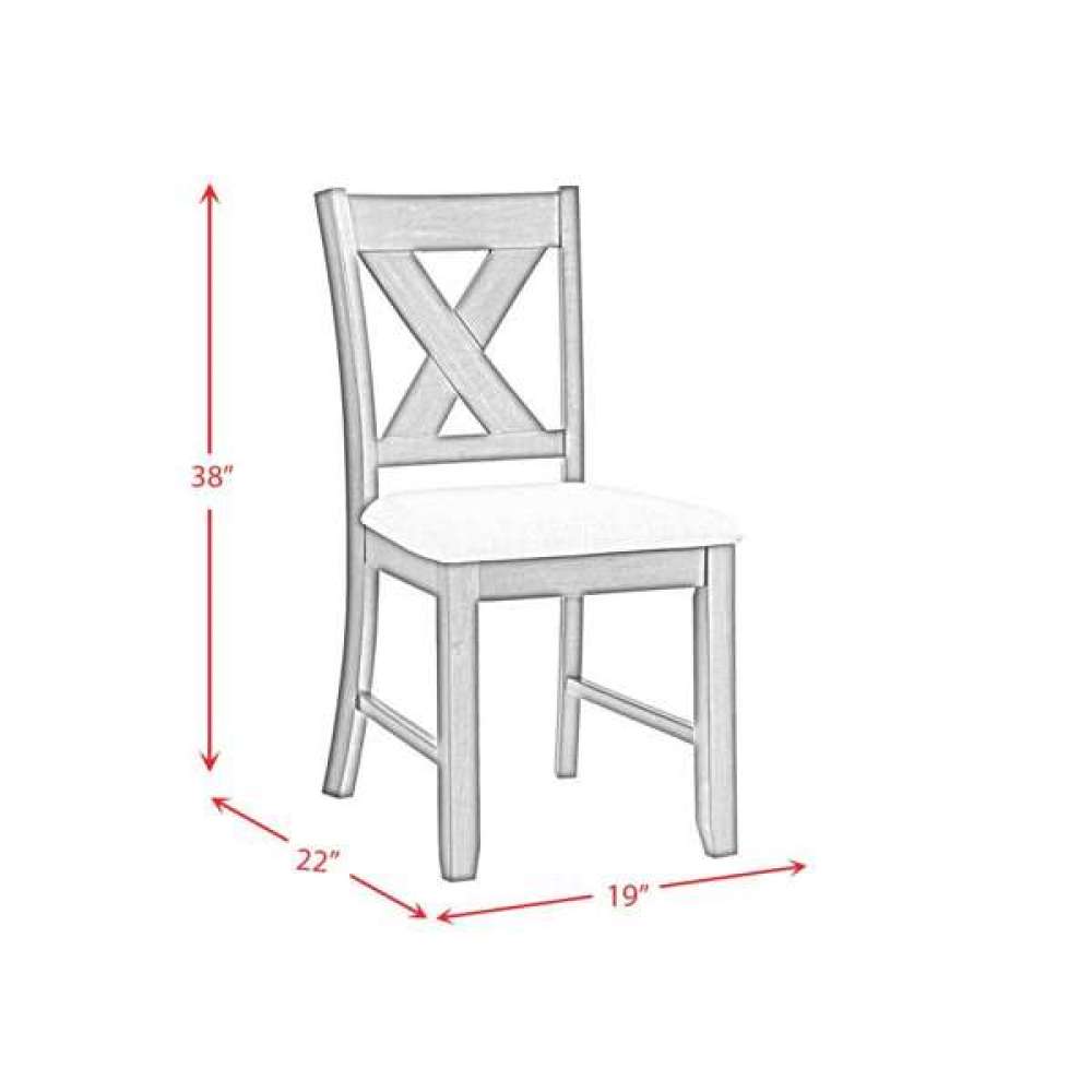Alvin 60in 7PC Dining Set in Espresso