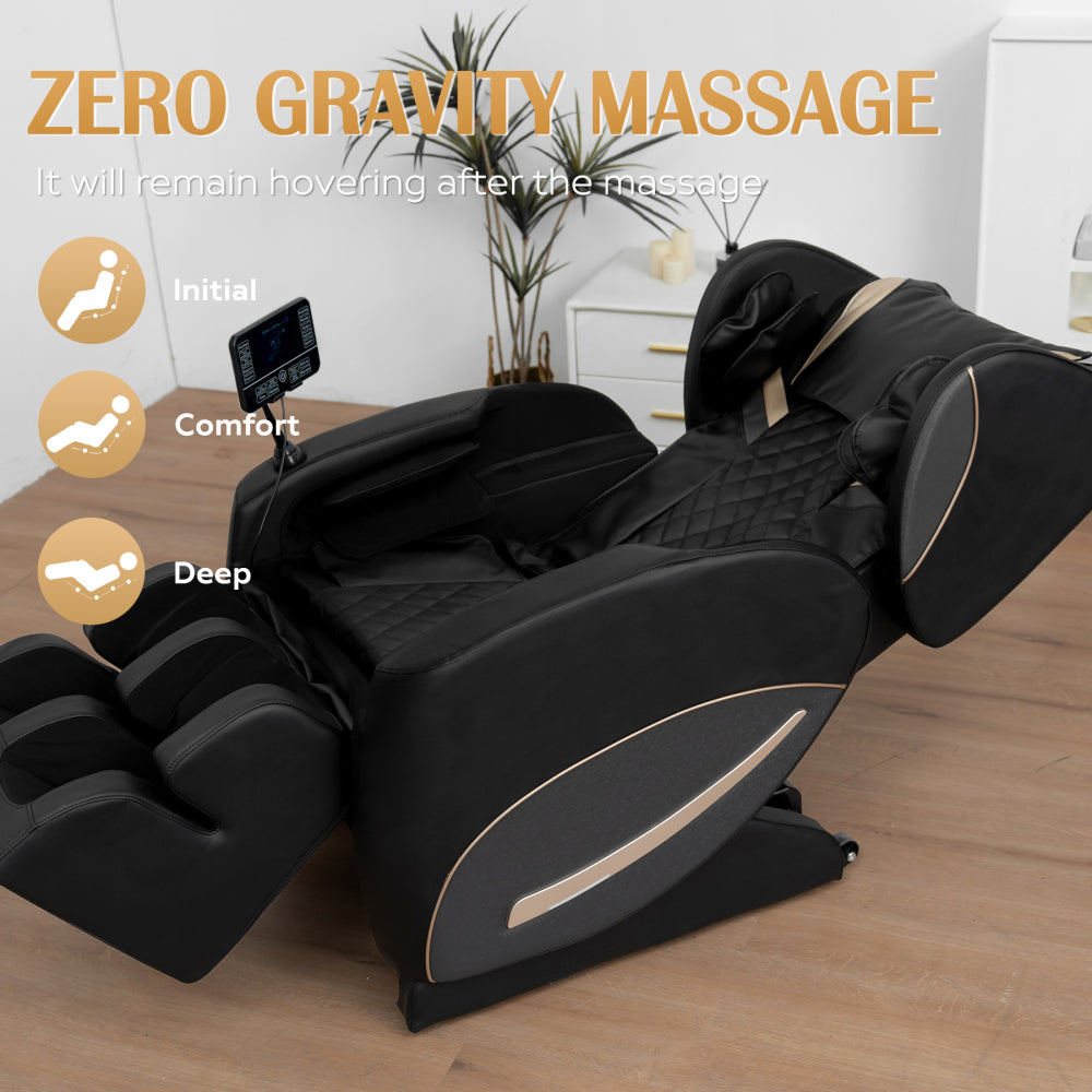 Zero gravity massage chair recliner with 10 massage heads and full-body air pressure