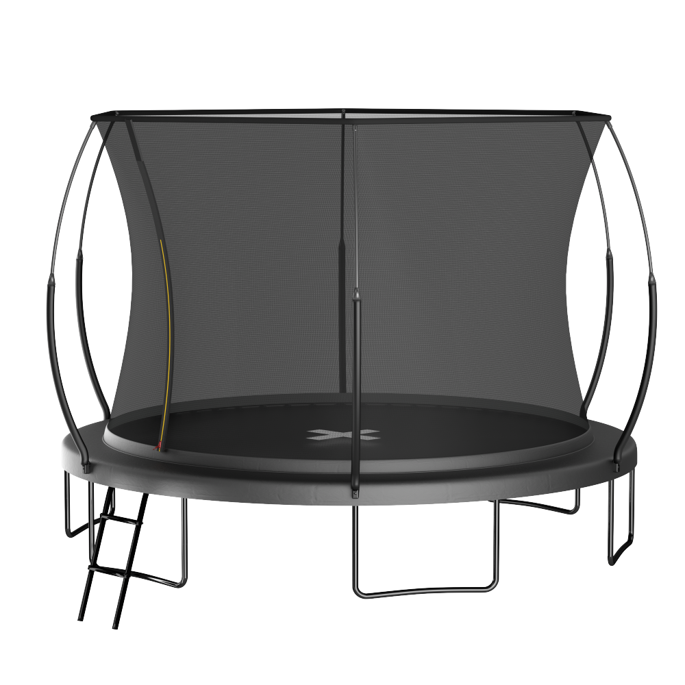 YC 14FT Springfree no Gap Trampoline- Black