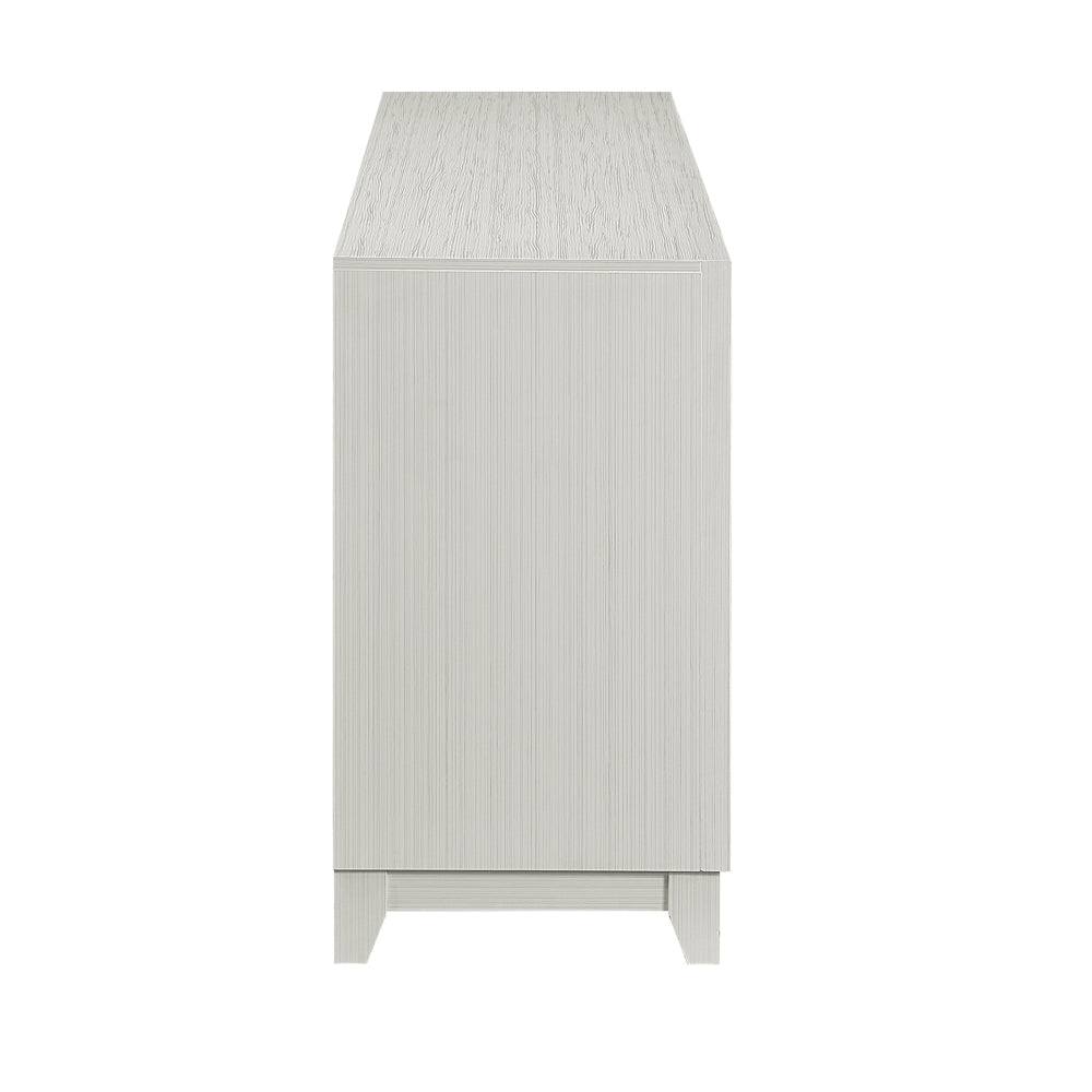 Almera White 72 Inch Fireplace