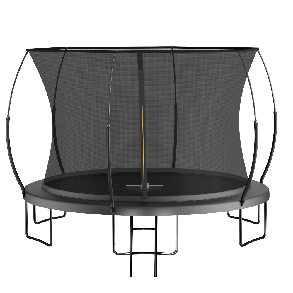 YC 14FT Springfree no Gap Trampoline- Black