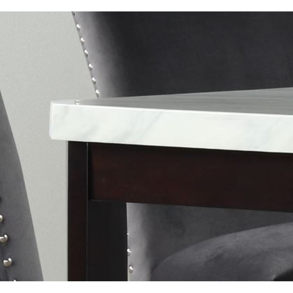 Sapphire 5pc Pub - Grey Stools