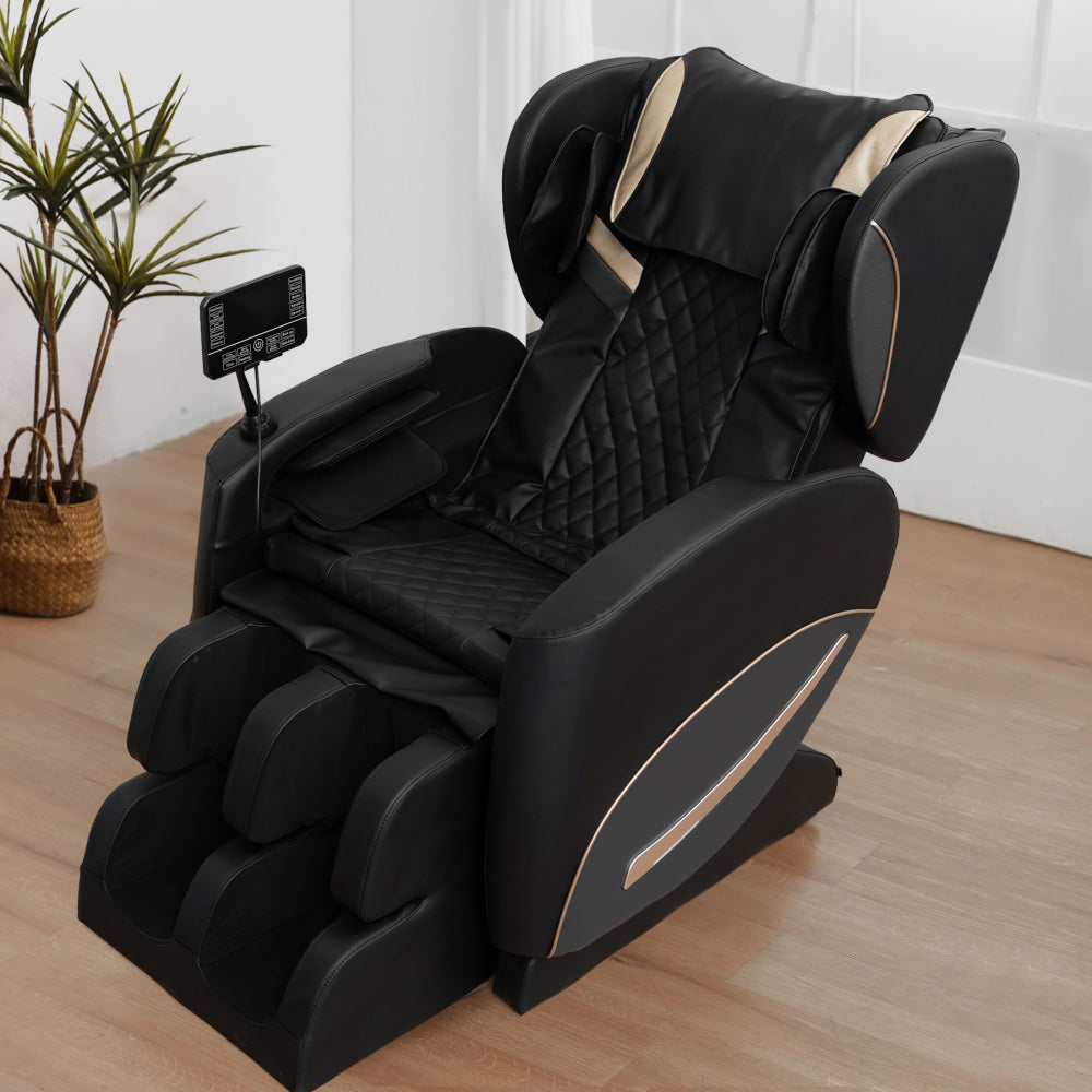Zero gravity massage chair recliner with 10 massage heads and full-body air pressure