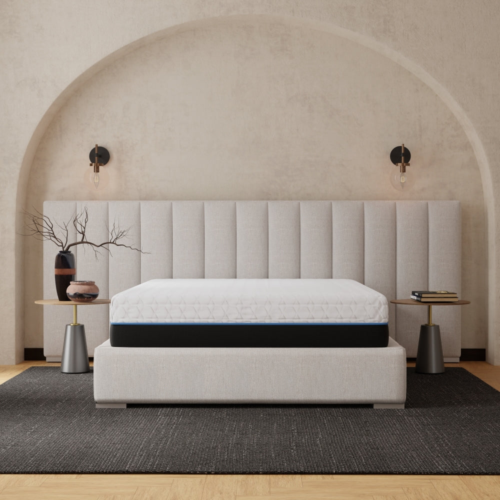 Copper Infused 12 Inch Soft Memory Foam Split Top Queen Mattress