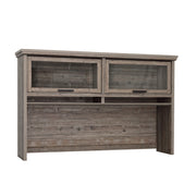 Sauder Aspen Post Hutch in, Pebble Pine Finish
