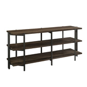 North Avenue Modern Credenza TV Stand Smoked Oak