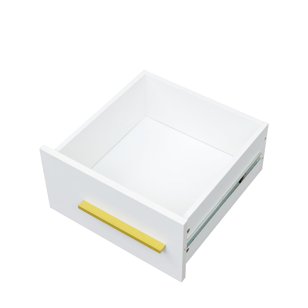 Makeup Vanity Set with Mirror , Dresser Table with Nightstand , with 4 Drawers