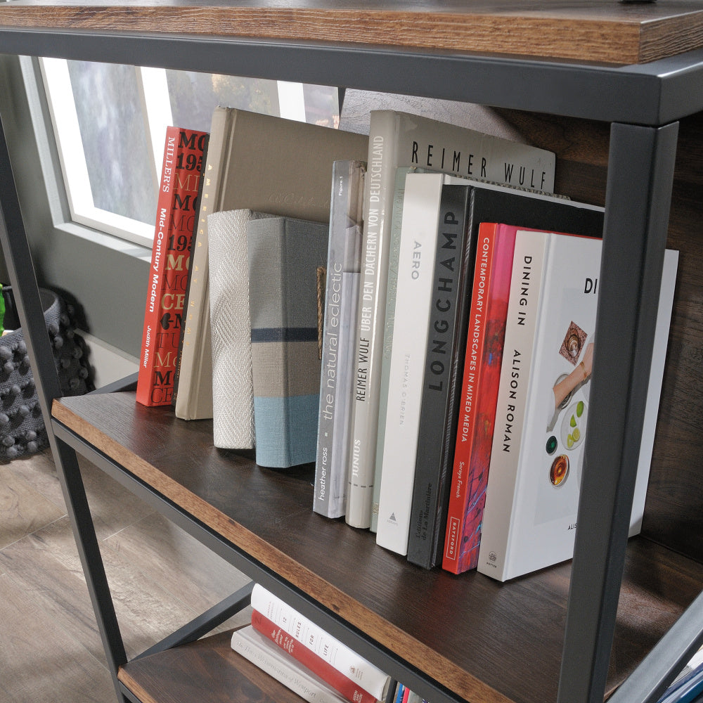 Sauder Nova Loft Accent Storage, Grand Walnut Finish