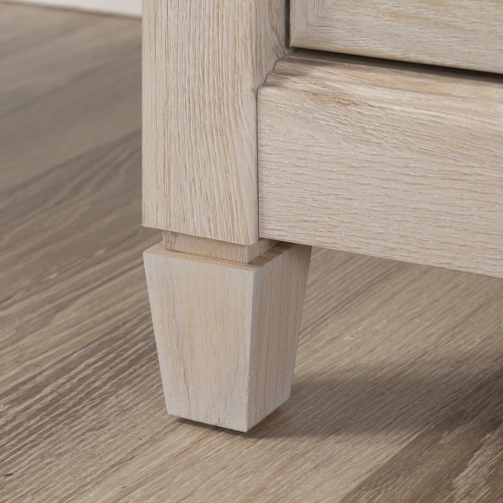 Storage Cabinet, Brown finish