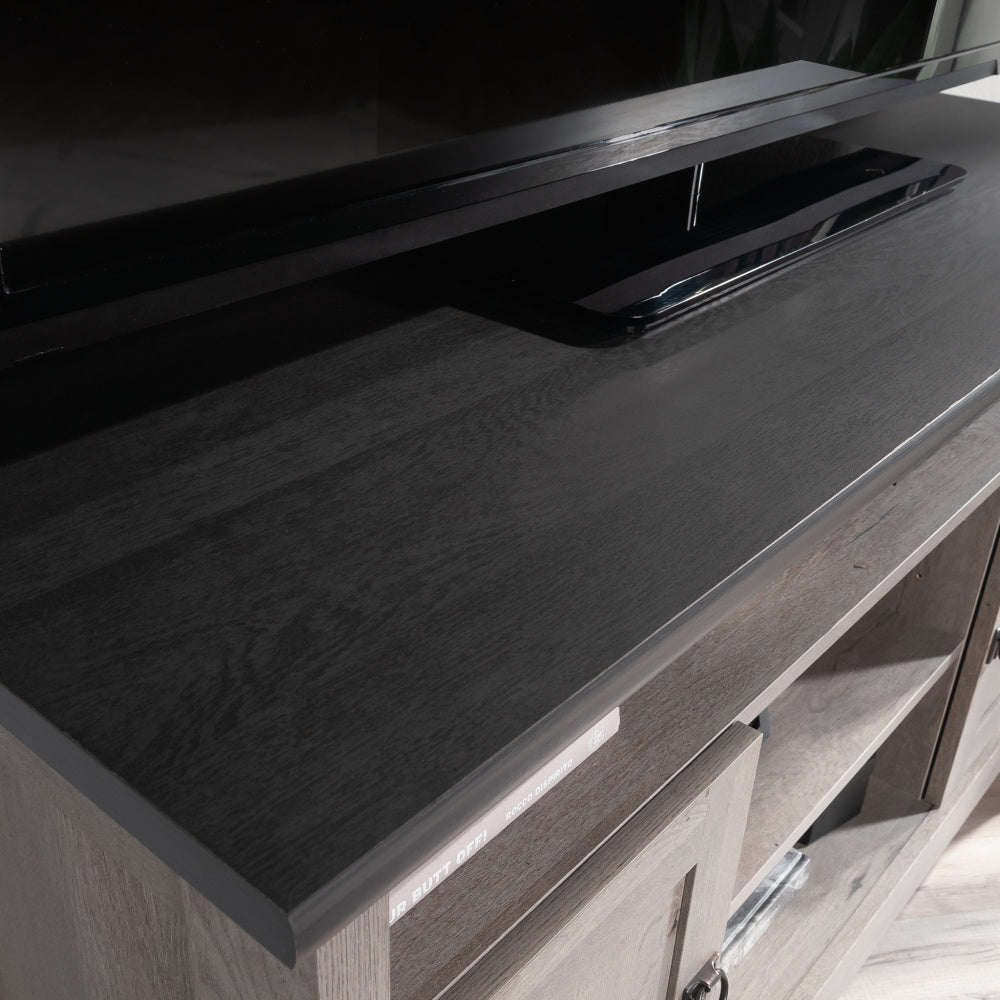 Corner TV Stand, For TVs up to 50", Brown finish