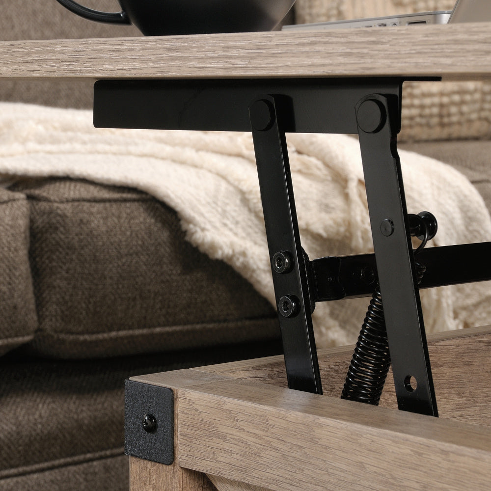 Sauder Bridge Acre Lift Top Coffee Table, Lintel Oak Finish