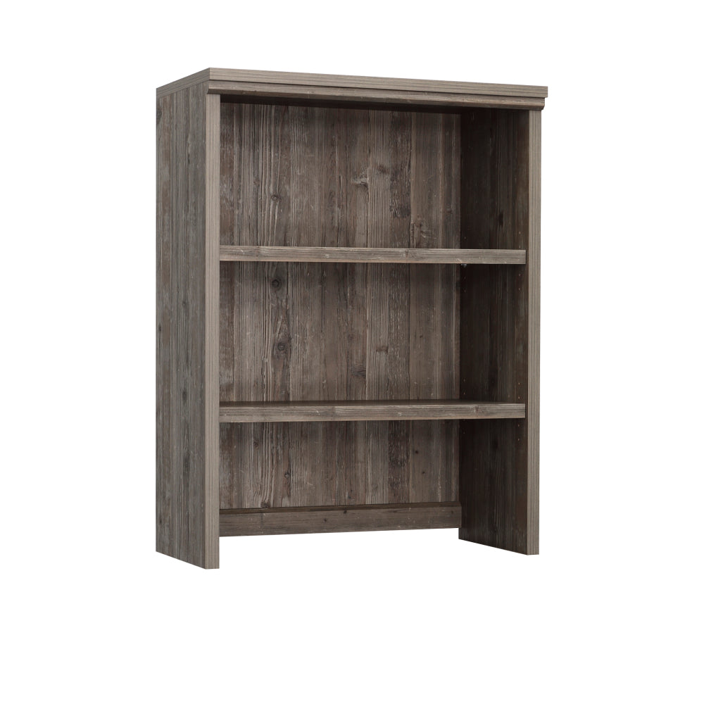 Aspen Post 2-Shelf Library Hutch Pebble Pine