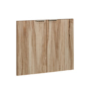 Sauder Portage Park Bookcase Door Kit in Kiln Acacia, Kiln Acacia Finish Finish