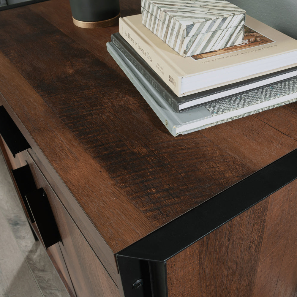 Sauder Briarbrook Utility Base, Barrel Oak Finish