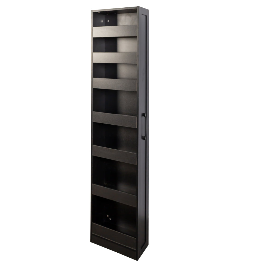 7 Tier multi-functional pull-out multi-tier storage Single-sided open shelf for Kitchen, Living Room & Narrow Spaces