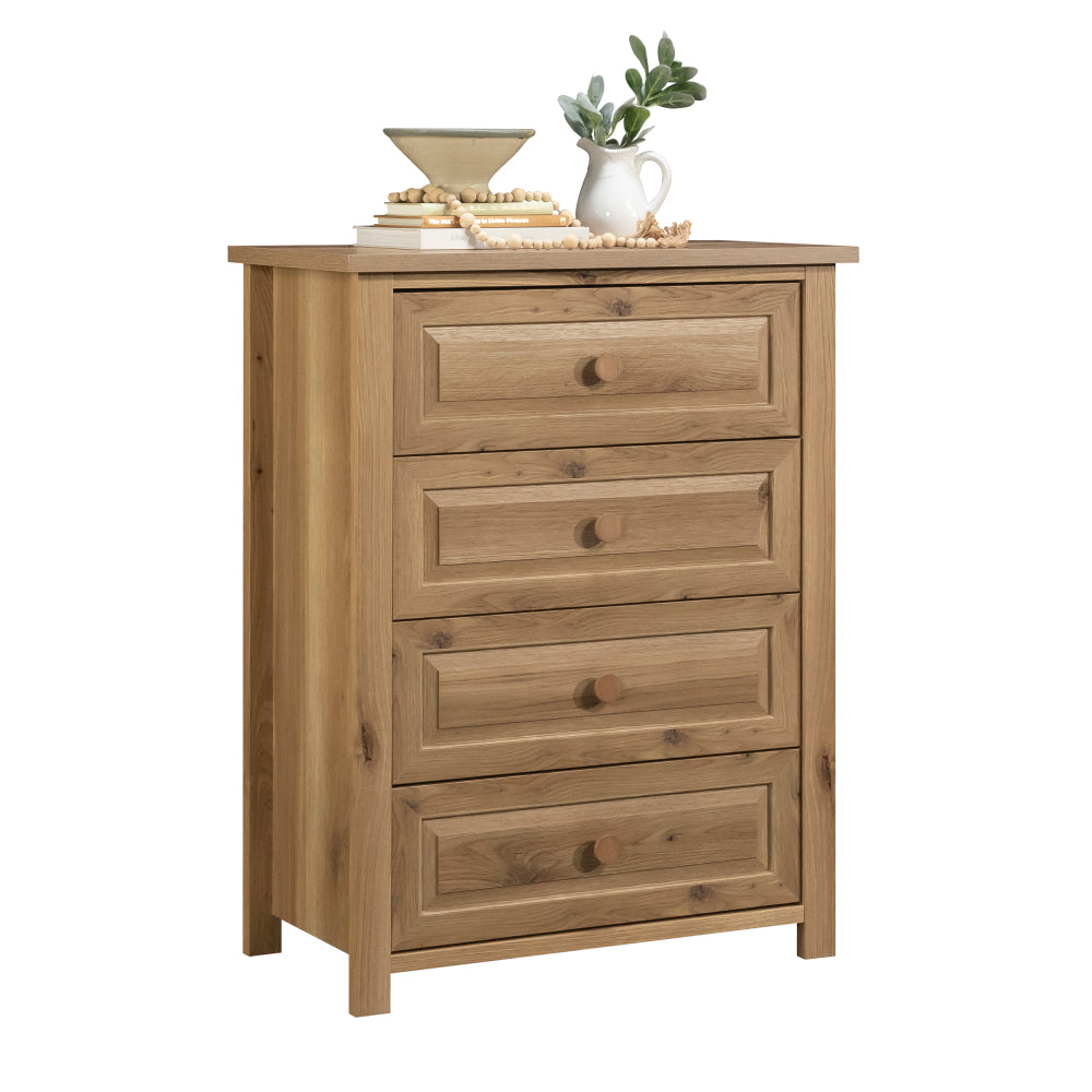 Hillmont Farm Country 4-Drawer Bedroom Chest Timber