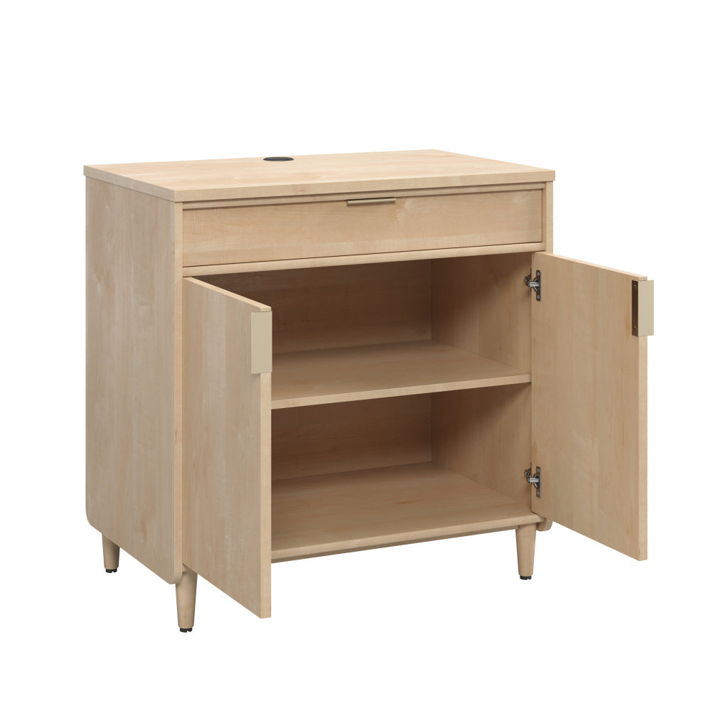 Sauder Clifford Place Library Base, Natural Maple Finish