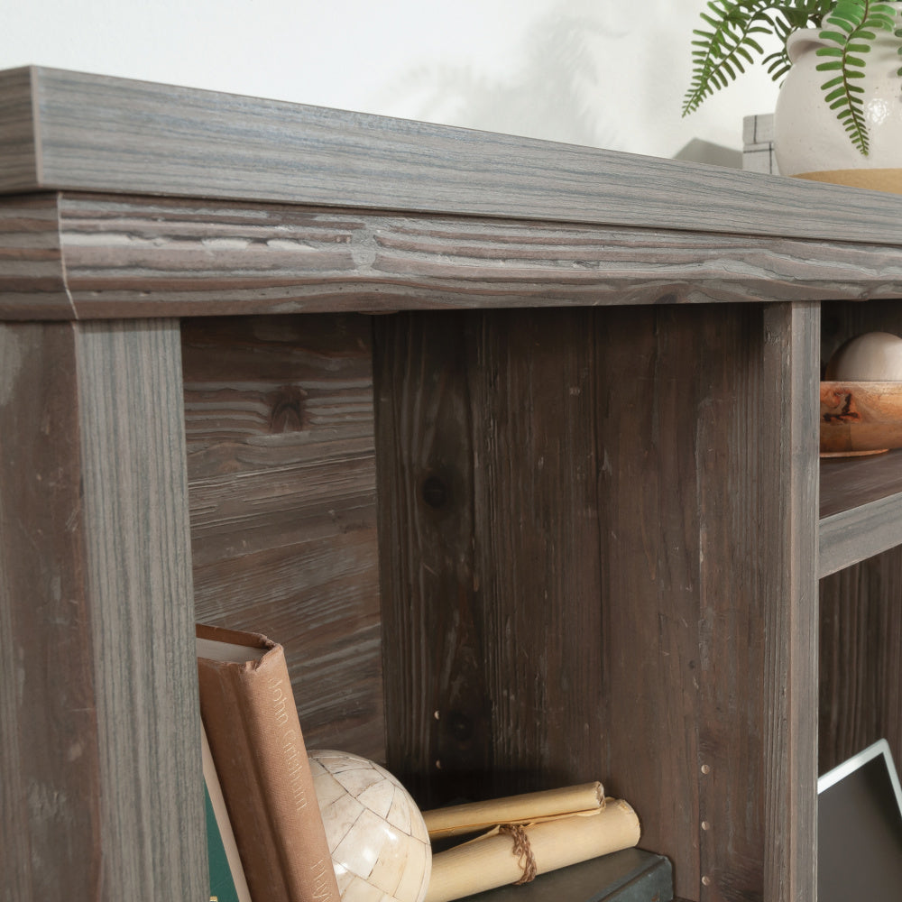 Sauder Aspen Post Commercial Office Hutch, Pebble Pine Finish