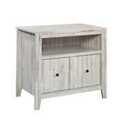 Sauder Dakota Pass Engineered Wood Lateral File Cabinet in White Plank