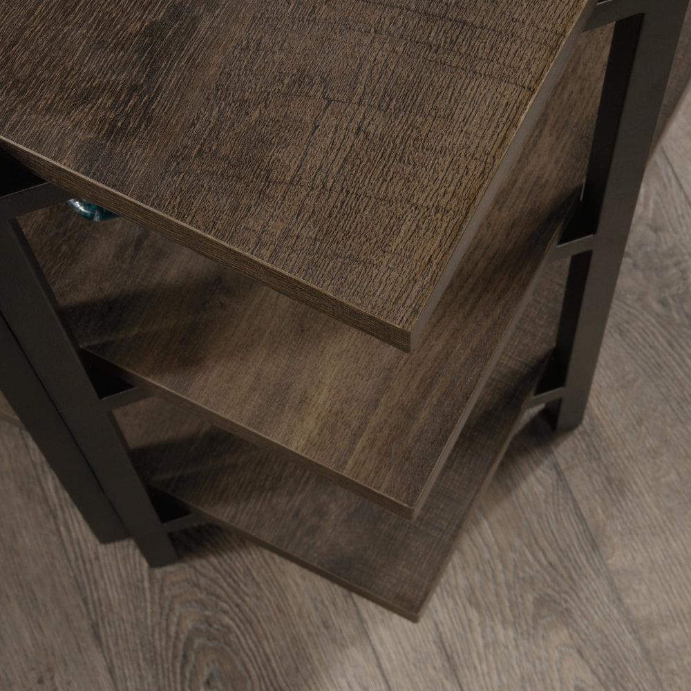North Avenue Modern Credenza TV Stand Smoked Oak