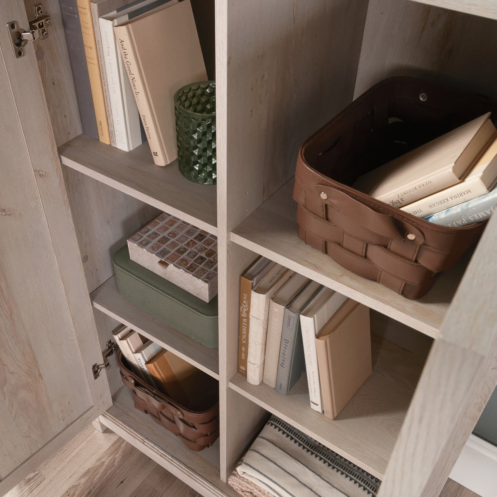 Storage Cabinet, Brown finish