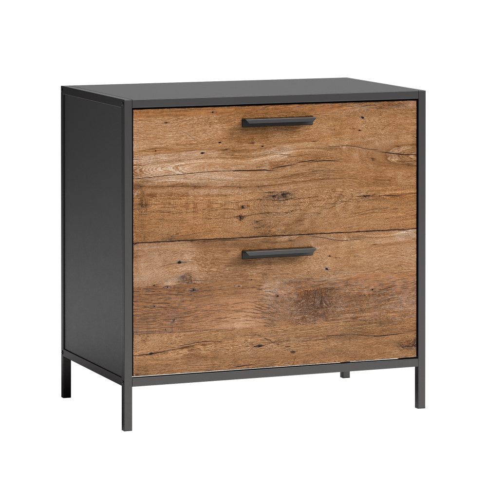 Sauder Boulevard Cafe Lateral File, Vintage Oak Finish