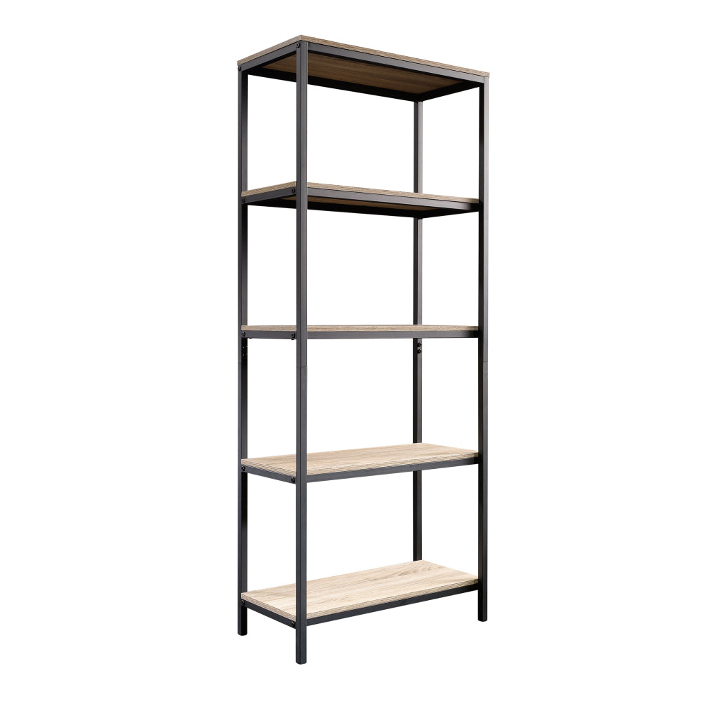 Sauder North Avenue Tall Bookcase/Bookshelf, for TVs up to 36", Charter Oak