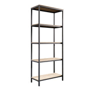 Sauder North Avenue Tall Bookcase/Bookshelf, for TVs up to 36", Charter Oak