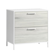 Sauder Boulevard Cafe 2-Drawer Lateral File Cabinet, White Finish
