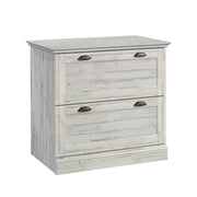 Sauder Barrister Lane Lateral File, White Plank Finish