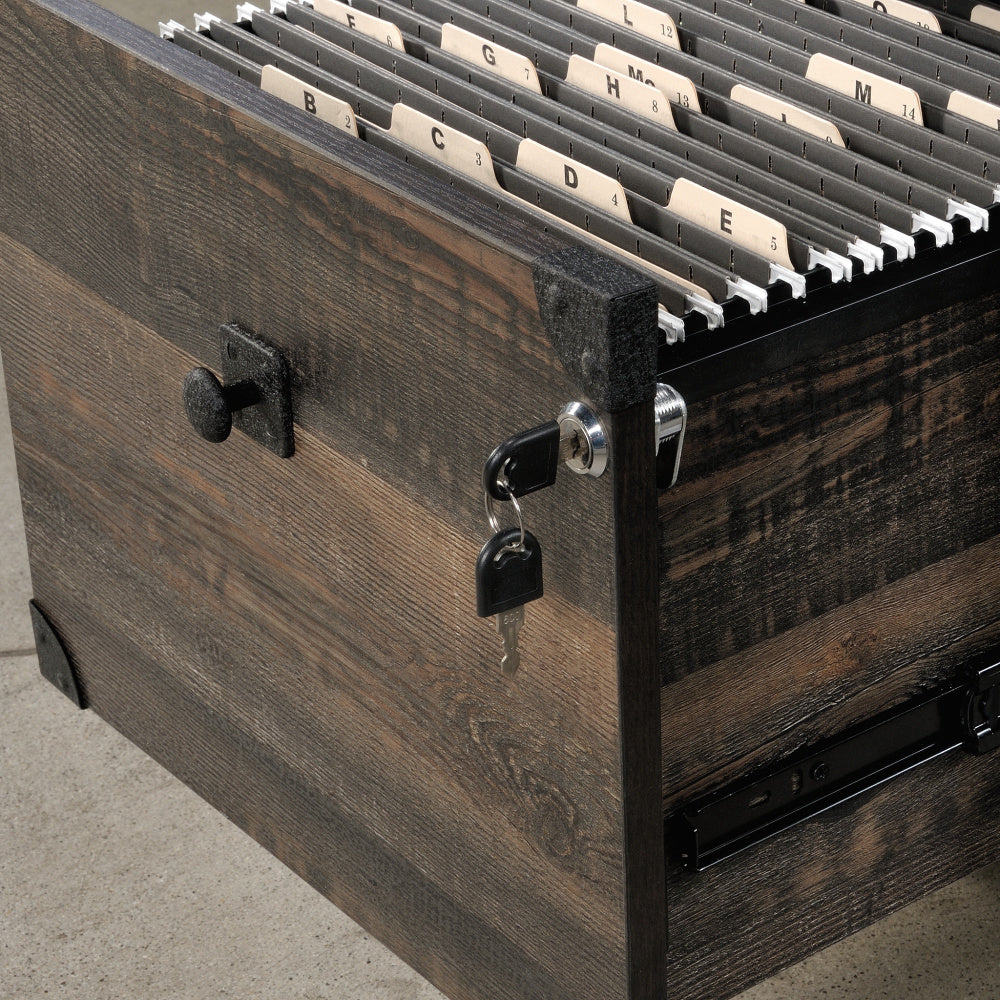 Foundry Road 2-Drawer File Cabinet Carbon Oak