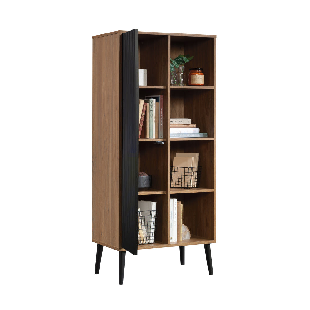 Sauder Ambleside Storage Cabinet, Serene Walnut Finish