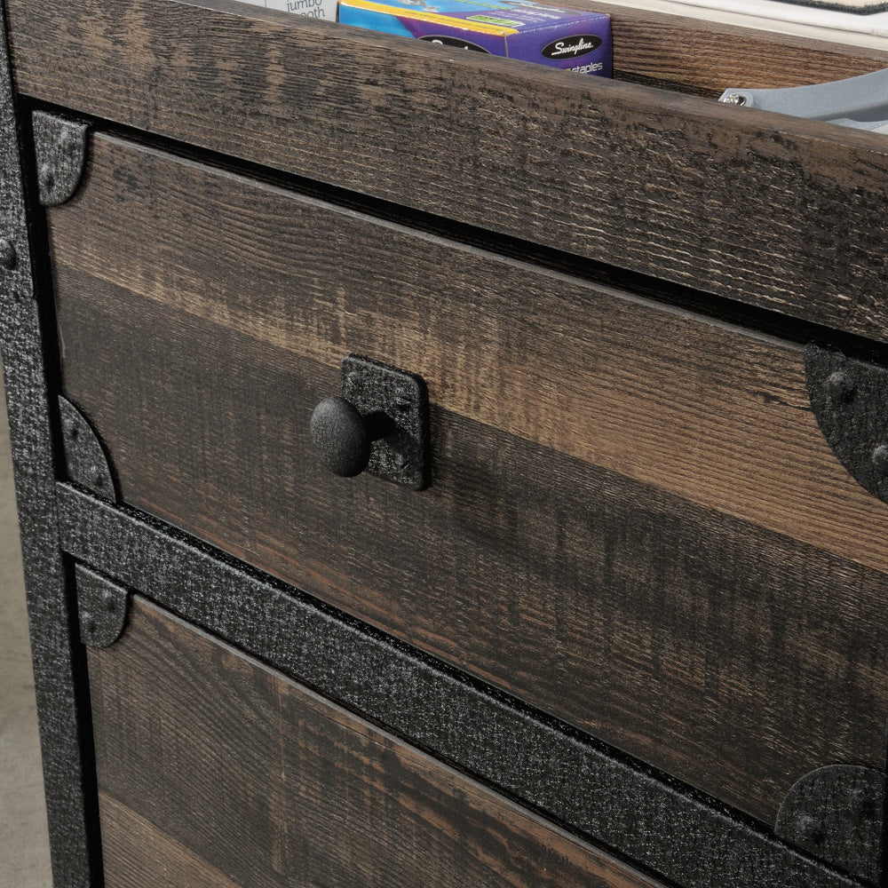Foundry Road 2-Drawer File Cabinet Carbon Oak