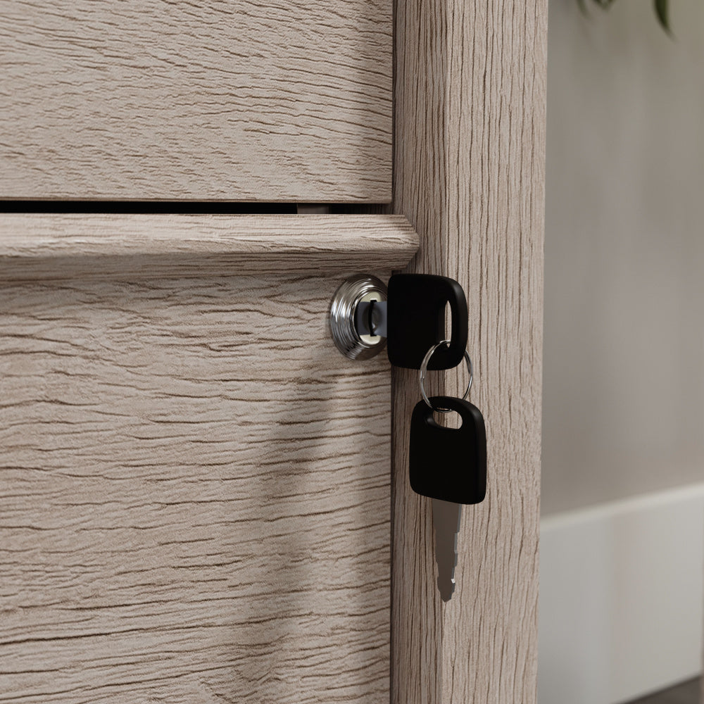 Sauder East Adara Lateral File, Cascade Oak Finish
