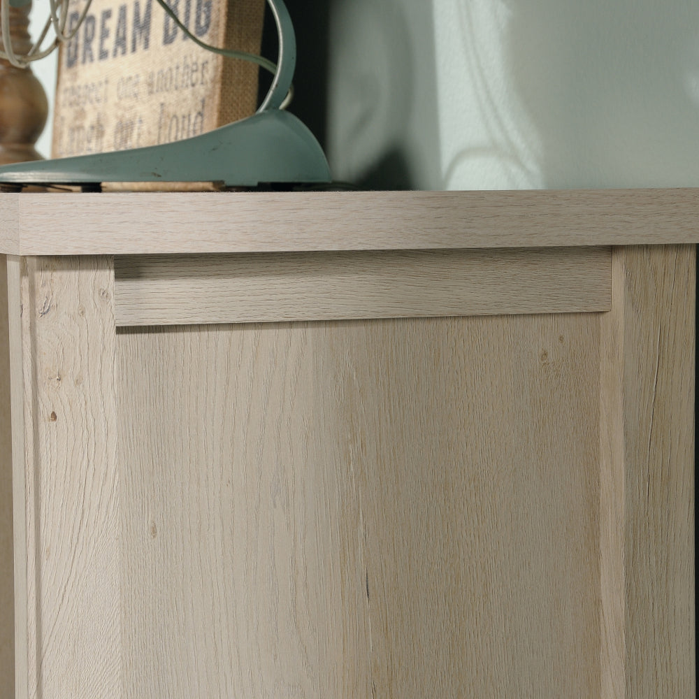 Sauder Costa Hutches + Returns, Desk Hutch with Adjustable Shelf, Credenza Desk Hutch - Chalked Chestnut Finish