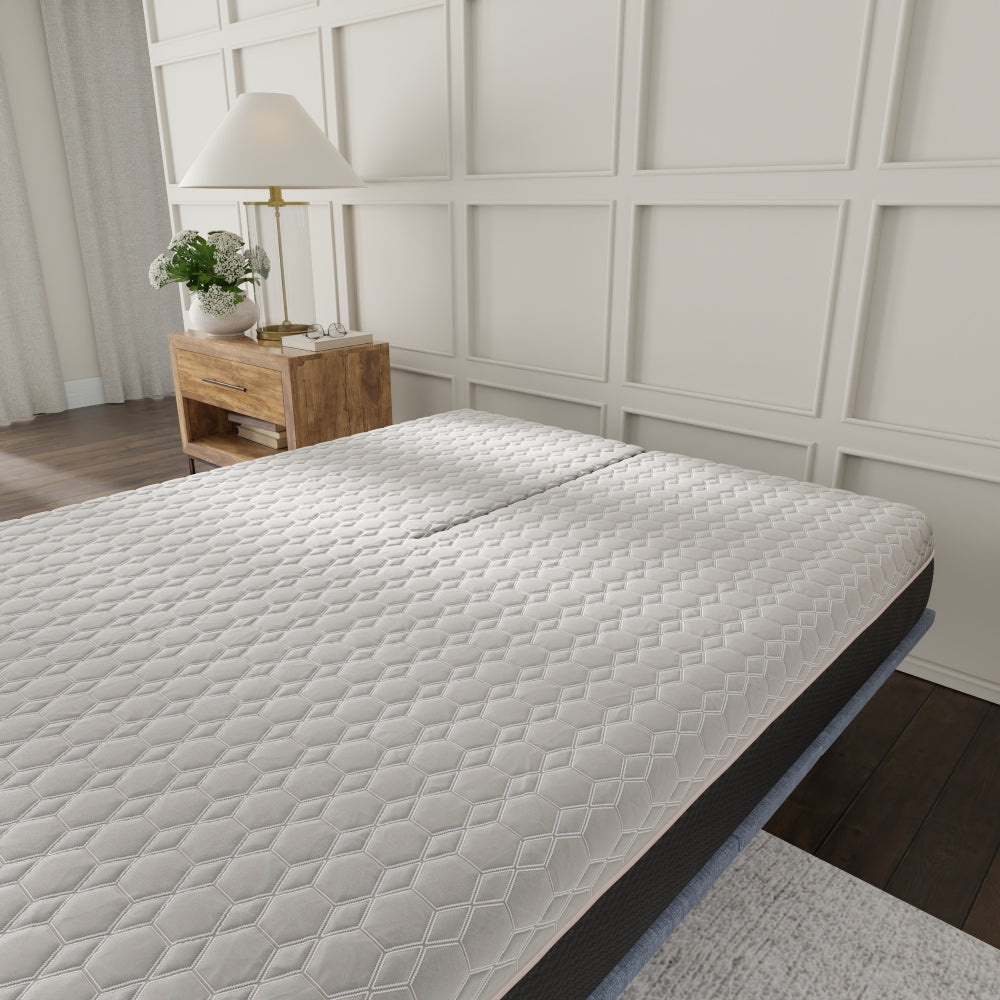 Copper Infused Hybrid 12 Inch Soft Memory Foam Split Top King Mattress