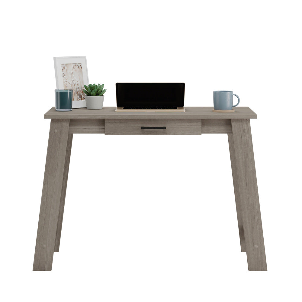 Sauder Beginnings Writing Table, Silver Sycamore Finish