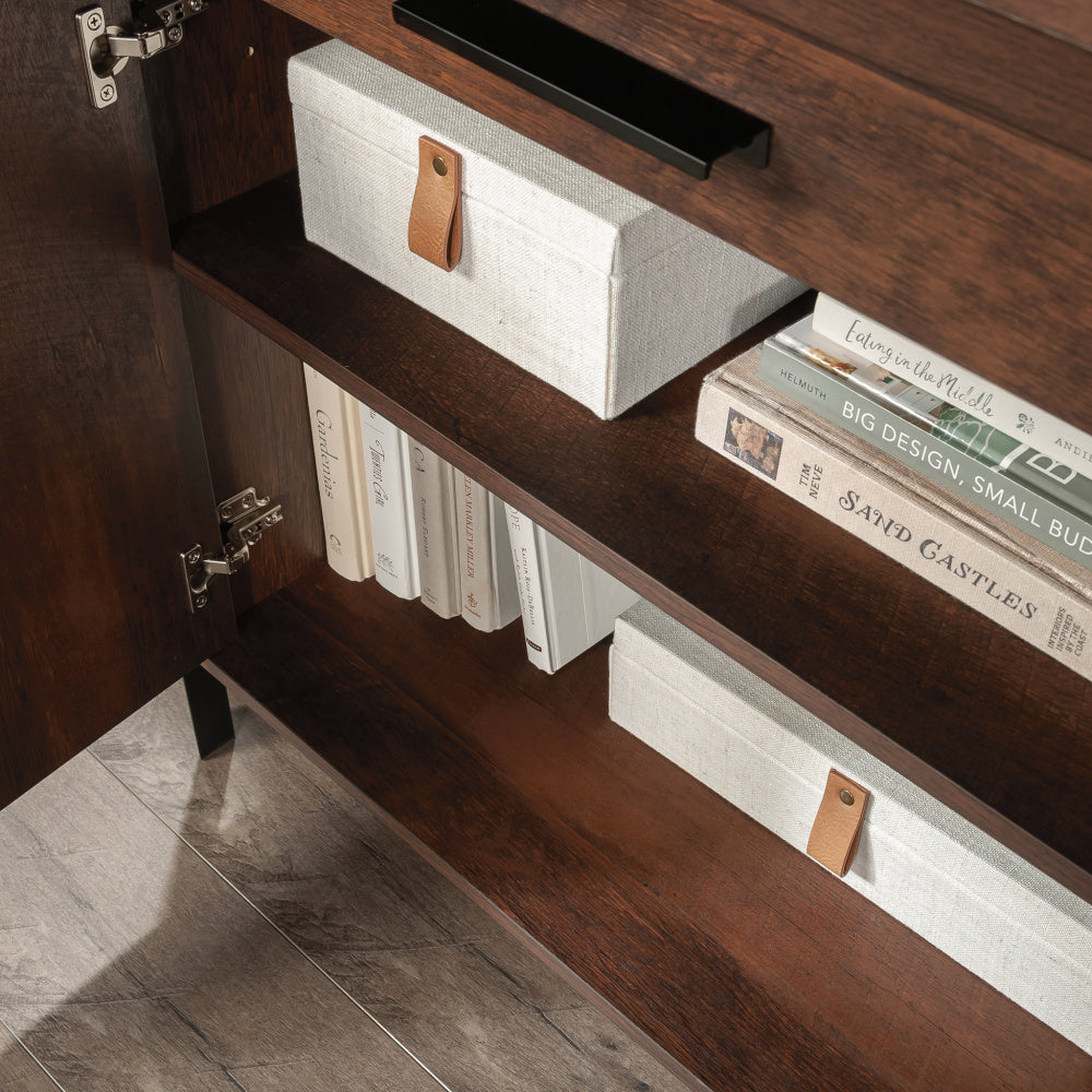 Sauder Briarbrook Utility Base, Barrel Oak Finish