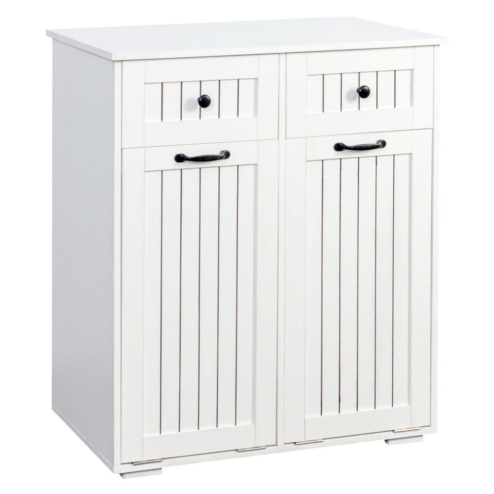 Laundry Cabinet ,with 2 Removable laundry basket  and 2 Drawers