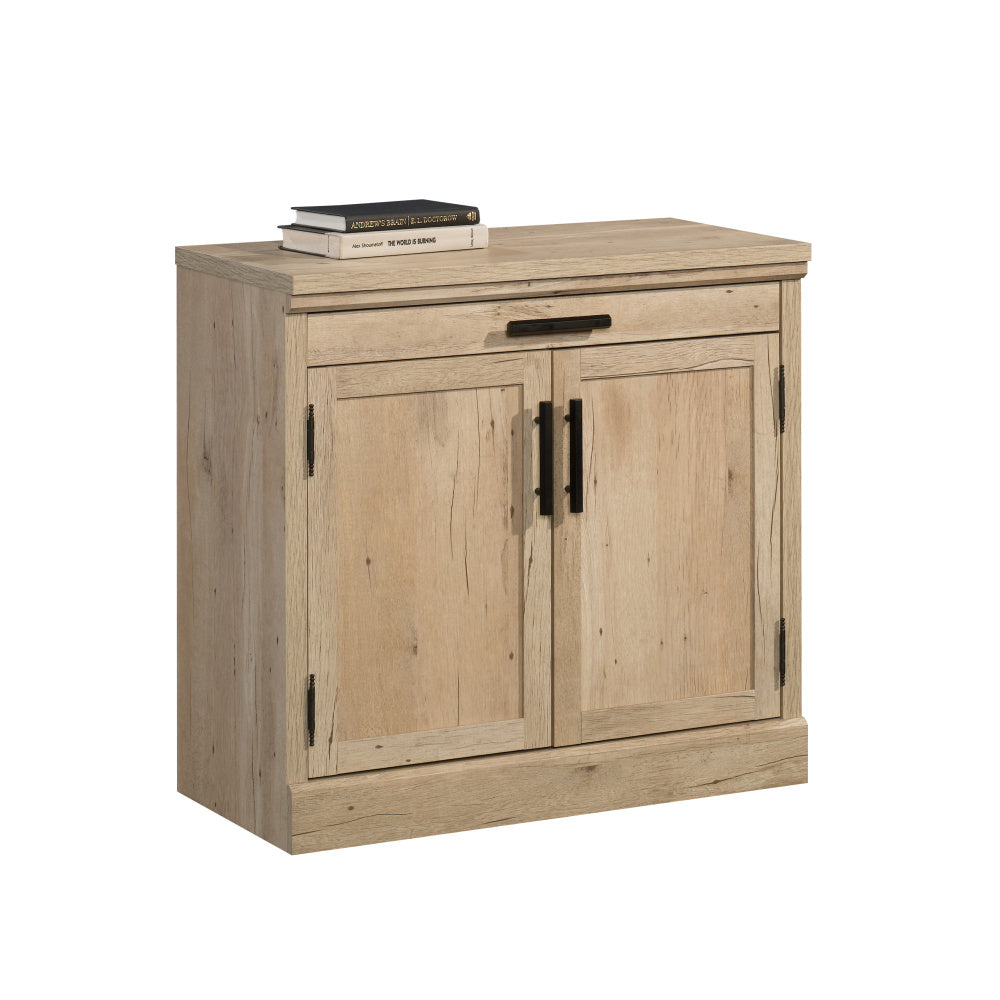 Sauder Aspen Post Door Library Base/Utility Stand, Prime Oak Finish