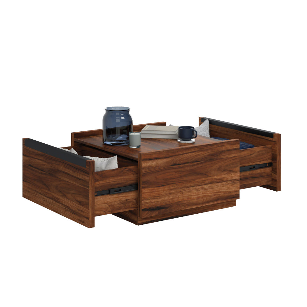 Manhattan Gate Square Coffee Table Blaze Acacia