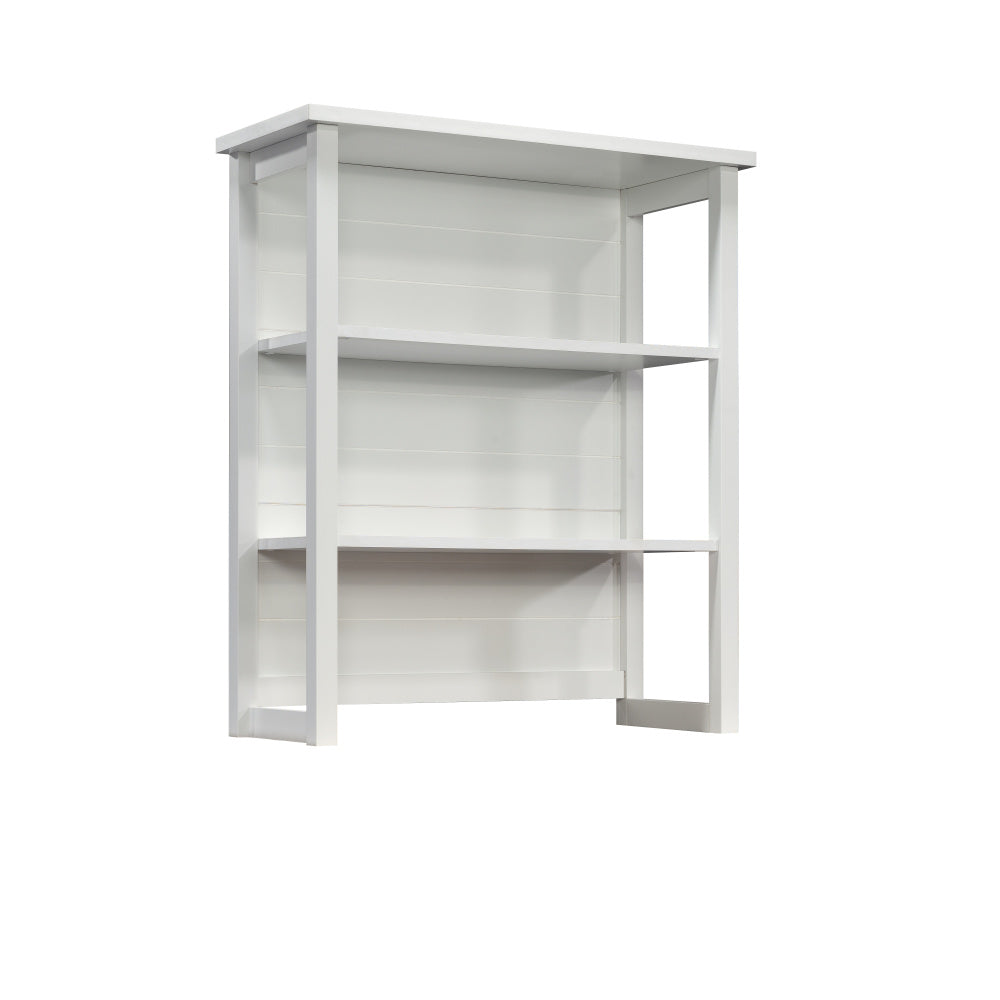 Sauder Cottage Road Library Hutch, White Finish