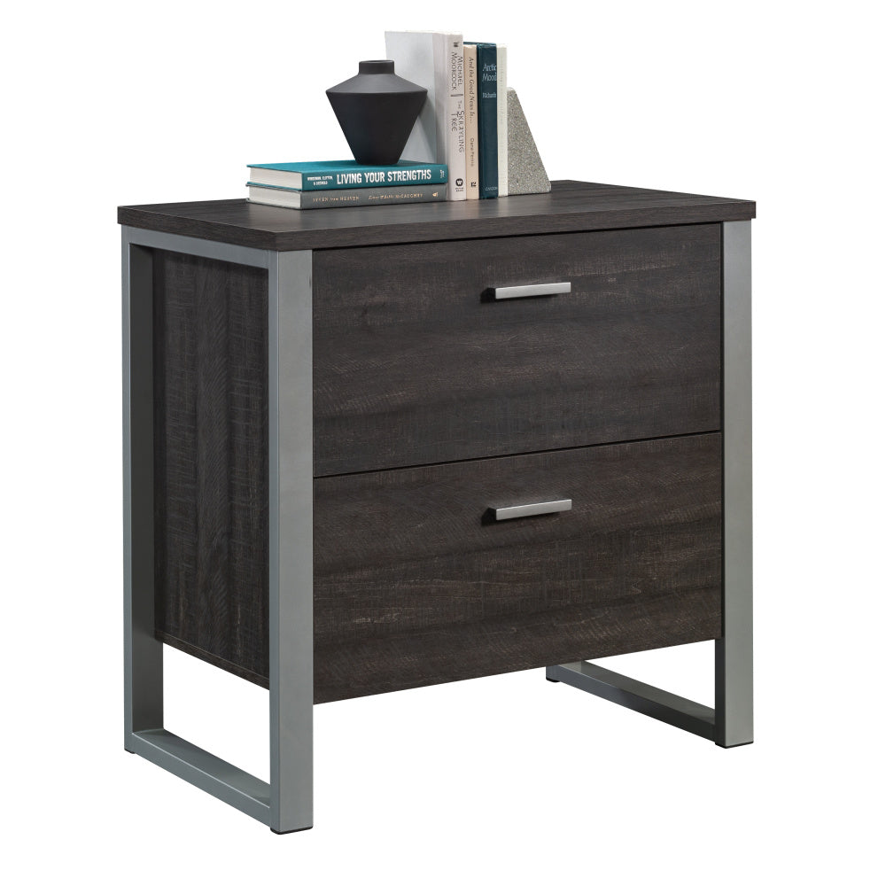 Sauder Rock Glen 2-Drawer Lateral File Cabinet, Blade Walnut Finish