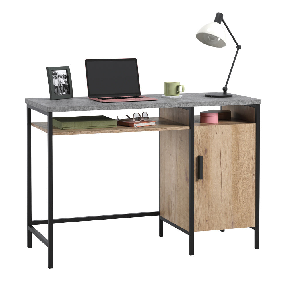Sauder Market Commons Desk, Prime Oak Finish