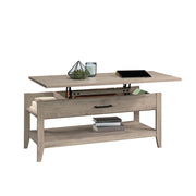Sauder Summit Station Laurel Oak Lift-Top Coffee Table, Laurel Oak Finish
