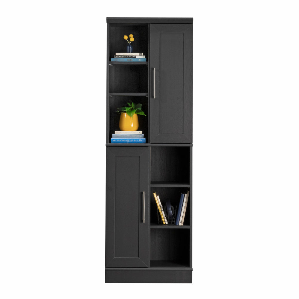 Storage Cabinet, Black Brown finish