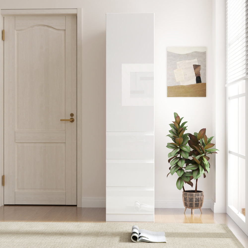 Kitchen Pantry Storage Cabinet,Food Pantry Cabinet with Doors ,shelves and drawers